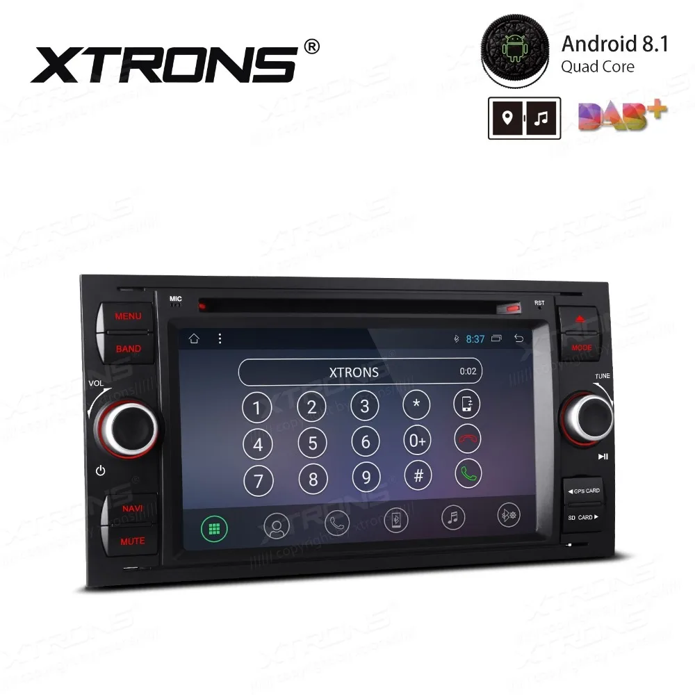 Sale 7" Android 8.1 OS Car DVD Multimedia GPS Radio for Ford Fusion 2006-2011 & S-Max 2006-2011 & Transit 2006-2008 & Focus 2005-2007 2