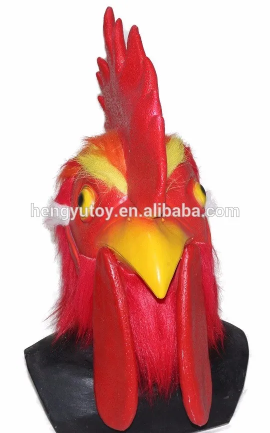 Buy New Design Rubber Chicken Mask Latex Adult Rooster