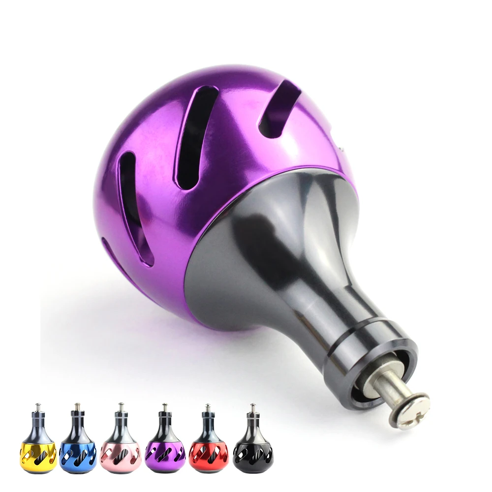 

Aluminum Alloy Round Fishing Reel Handle Knobs Spinning Reels Fishing Tackle Accessory Peripheral diameter 40mm