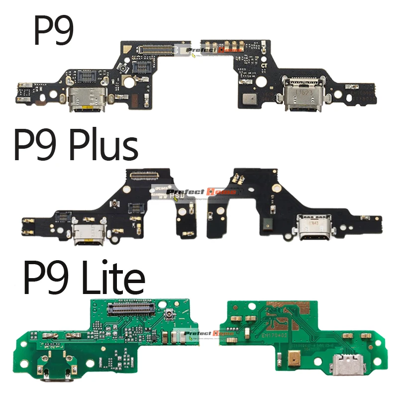 1 шт. для huawei P9 P10 lite Plus USB док-коннектор, зарядный порт зарядное устройство микрофон с гибким кабелем Модульная плата