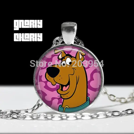 Steampunk handmade movie Scooby Doo Necklace 1pcs/lot bronze silver