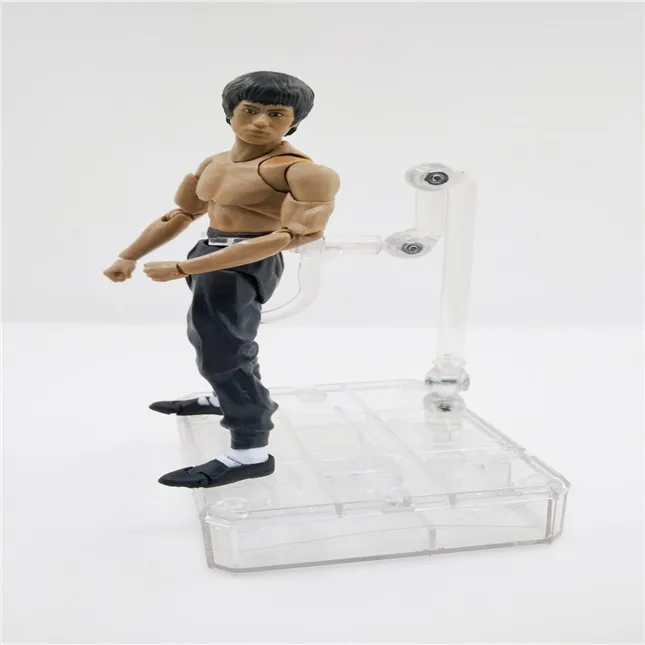 SHFiguarts King of Kung Fu Bruce Lee  Variant With Nunchaku Action Figure Collectible Model Toy 15cm (3)