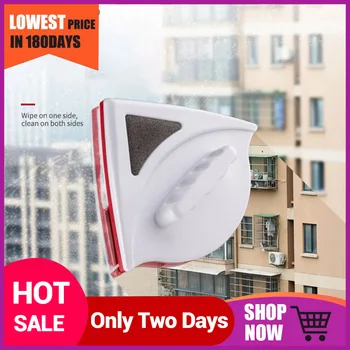 

3-40mm Double Sided Window Cleaner Magnetic Brush For Washing Windows Wiper Glass Cleaner Tool Glass Surface Cleaning Brush