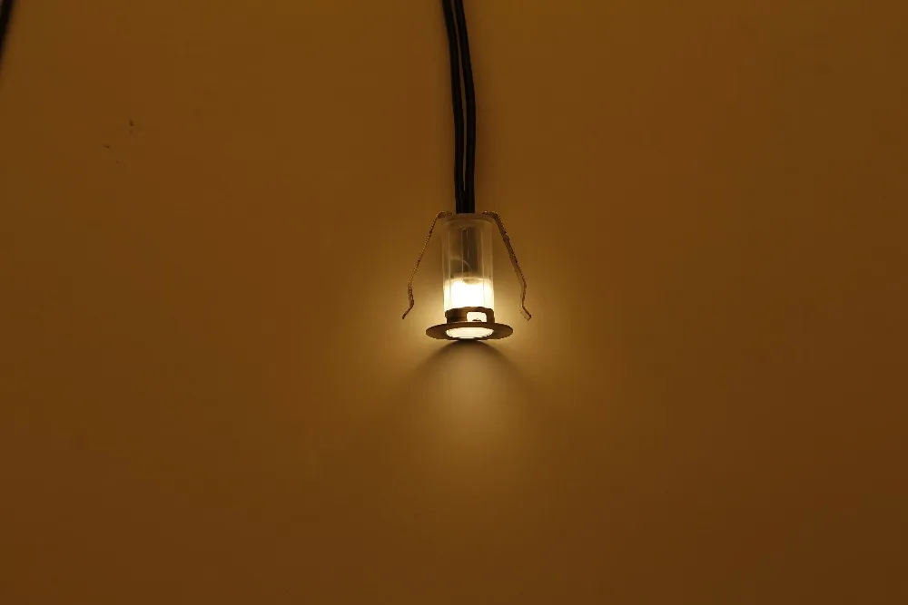 Lâmpadas à Prova Água de Aço Lâmpadas de Assoalho Iluminações de Poupança de Energia Lote w Dc12v Led Subterrânea d' Inoxidável 18mm Mini Passo 10 Pçs - 0.4 14 mini step light