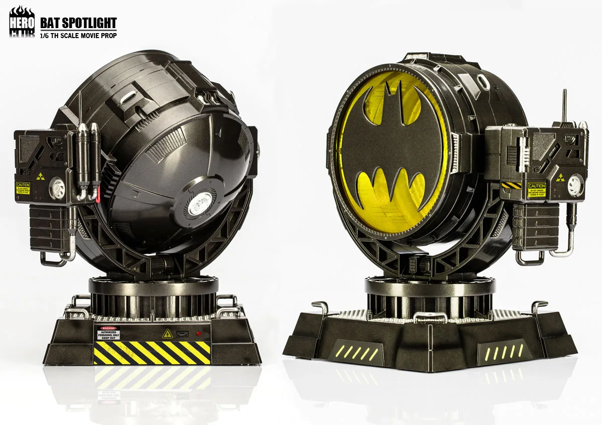 

Estartek 1/6th Scale Movie Prop Batman Bat Spotlight with LED 1:6 Figure Scenes Accessories for 12"Collectible Action Figure DIY