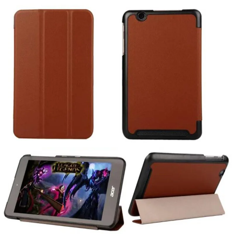 

Ultra Thin Slim Custer Luxury Magnetic Folio Stand Leather Case Smart Sleeve Cover For Acer Iconia One 7 B1-750 B1-750HD A1408