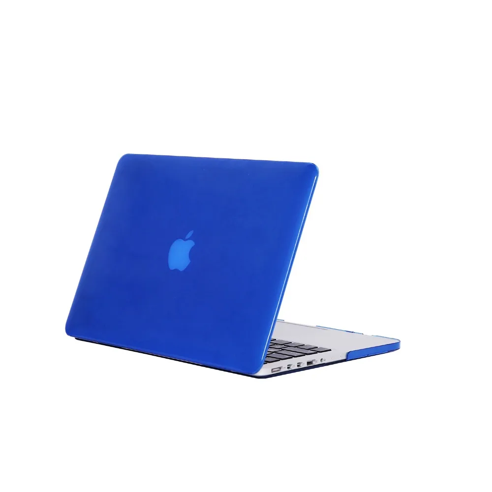 Кристально чистый чехол для Macbook Air Pro retina 11 12 13 15 сумка для ноутбука для Mac чехол для книги+ крышка клавиатуры+ защита экрана+ защита