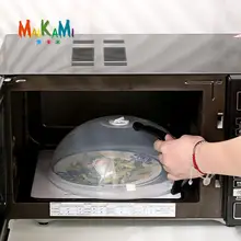 Envío Gratis Cubierta de Alimentos En El Horno de Microondas Tapa de Aceite Calentado Sellado Cubierta De Plástico Plato Platos Cubierta de Polvo Cubierta de Alimentos