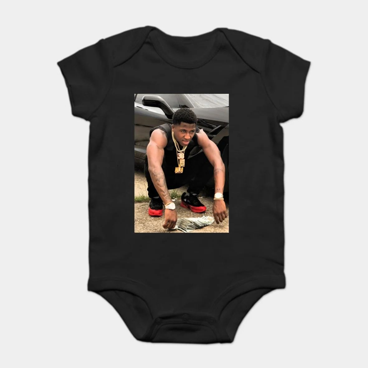 

Baby Onesie Baby Bodysuits kid t shirt Fashion Youngboy Never Broke Again T Shirt