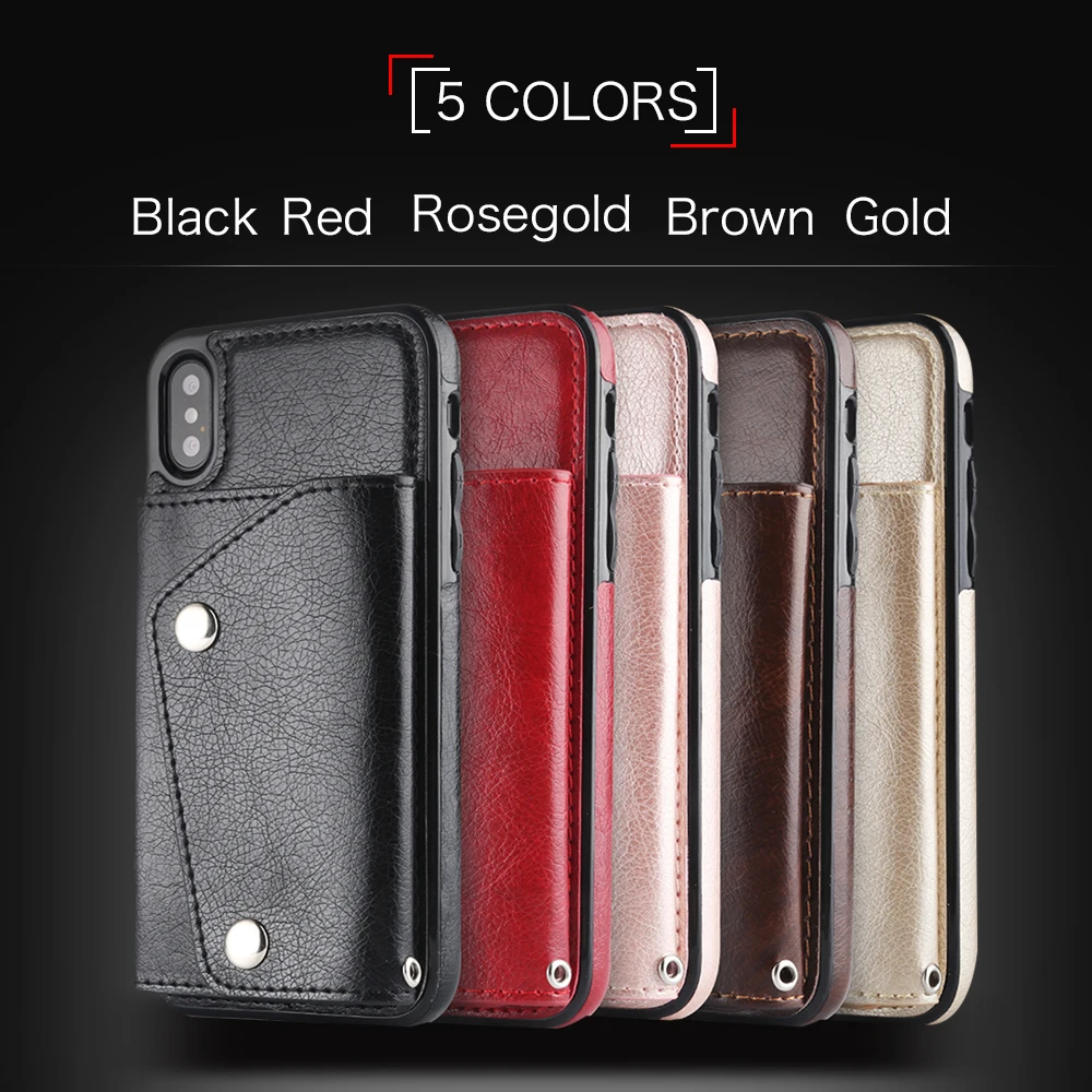 Wisecoco-Fashion-Luxury-Leather-Case-For-iphone-X-10-Wallet-Card-Holder-Cover-Protection-Phone-Bag (5)