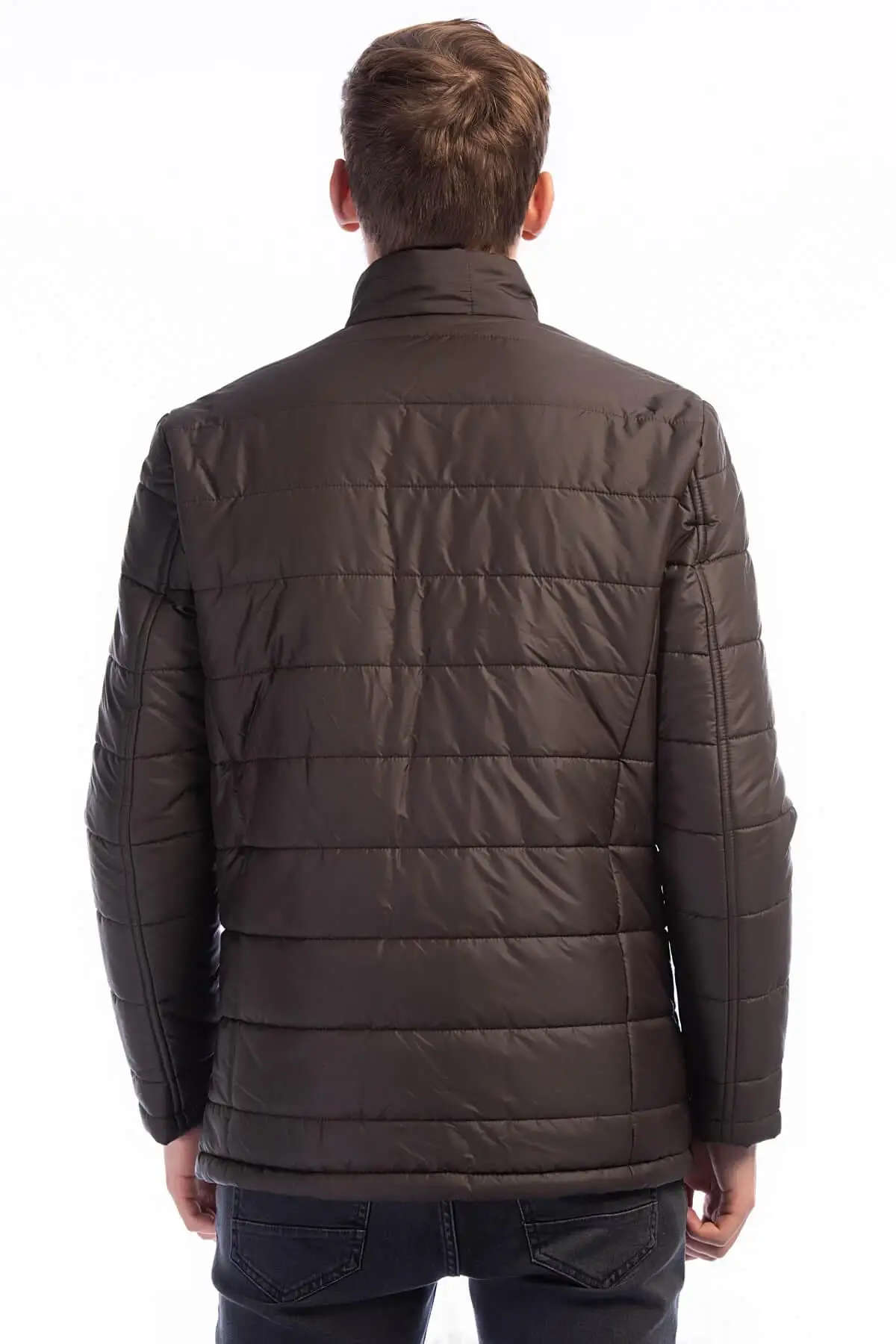 Dewberry Мужской Кофе Coat-1040001M8621