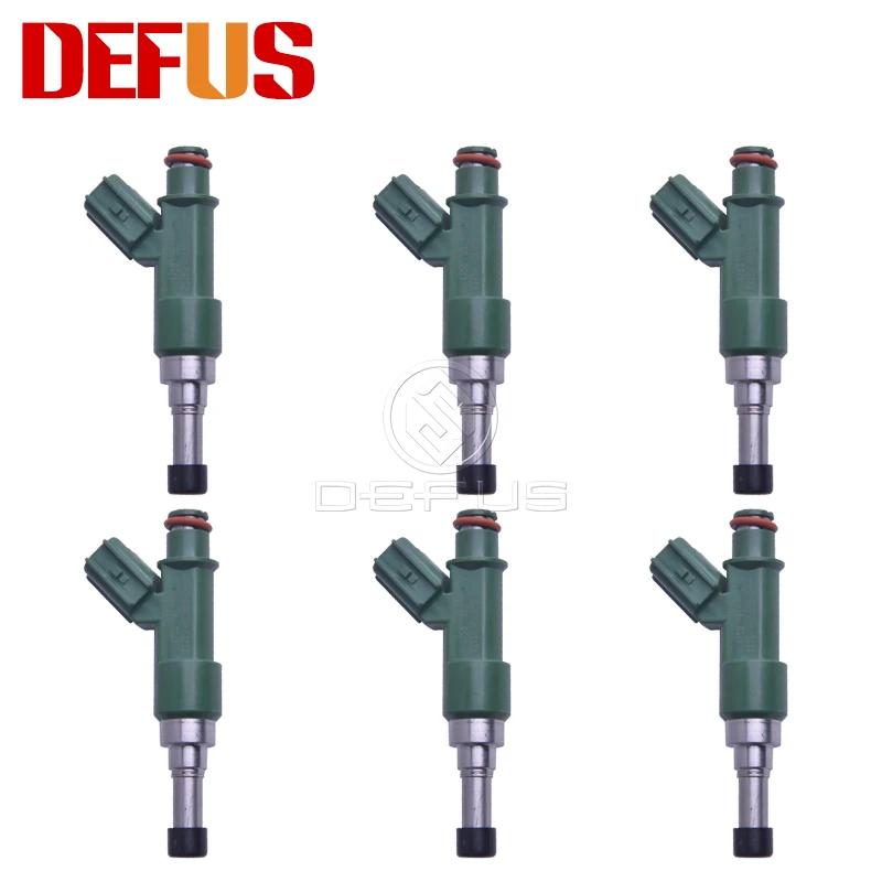DEFUS 6x Fuel Injector Bico For Toyota Hilux Vigo 2TR Engine Nozzle
