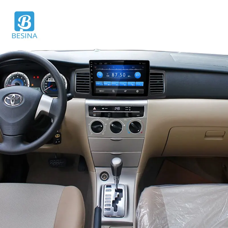 Автомагнитола Besina 9 дюймов Android 0 2 ГБ + 32 для TOYOTA Corolla EX E120 2007|Мультимедиаплеер авто|