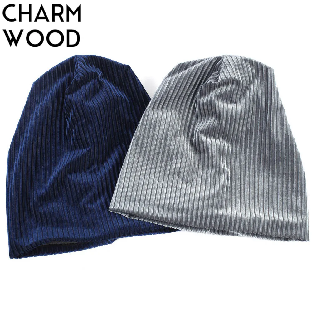 

Women's Thick Slouchy Beanie Winter Polyester Ribbed Skullies Beanies for Men Unisex Plain Balaclava Femme Bonnet Hat DQ810C