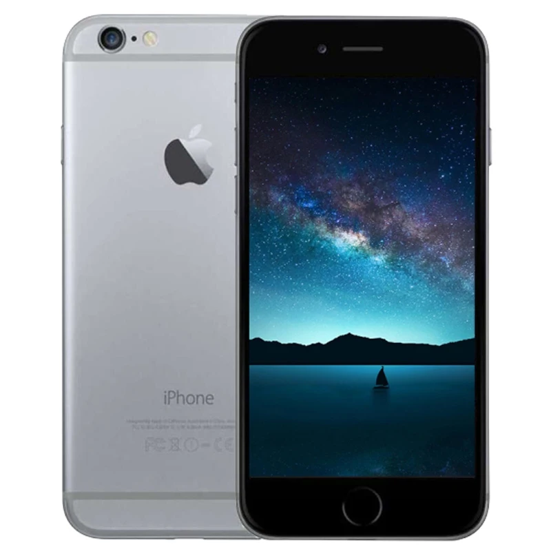 Refurbished Apple iPhone 6 IOS Dual Core 1.4GHz 1GB RAM 128GB ROM 4.7 inch 8.0 MP Camera 3G WCDMA 4G Renovation Mobile phone