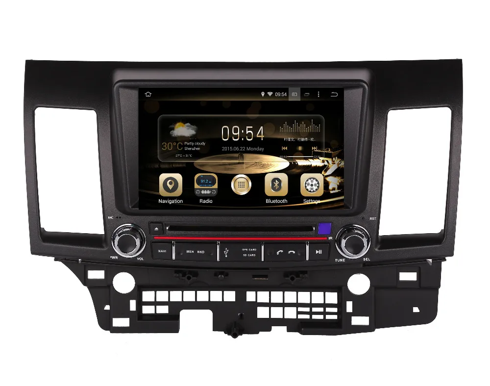 Discount Nedehe 8" Octa Core 4G+32G Android 8.0 Car dvd gps navigation for Mitsubishi lancer 2008-2015 car radio stereo multimedia player 0