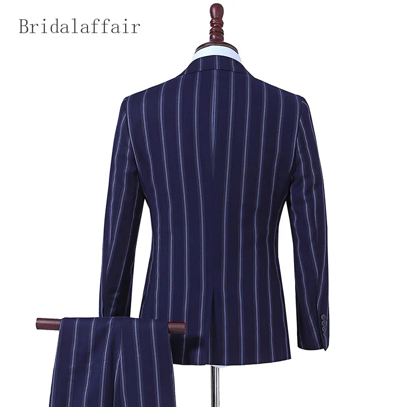 En Veste Same Laine Imprimé Mariage Image Bridalaffair same Costumes Rayé Hommes Mode Pantalon Élégant Mélangée 2018 Costume Image De Blazer As Smoking Marié qwUqa