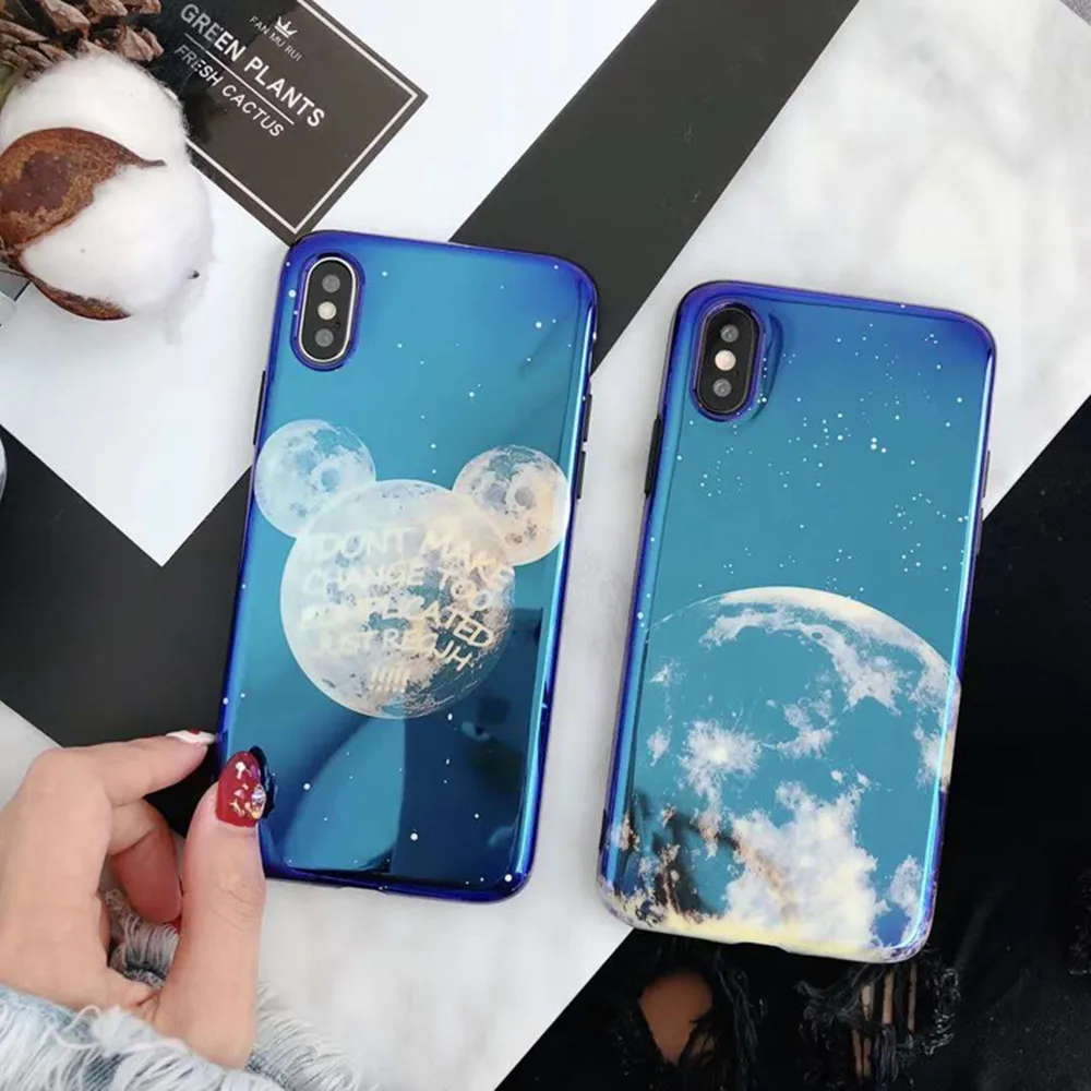 Soft-TPU-Phone-Case-for-iPhone-7-8-6-6s-Plus-Blue-Light-Planet-Earth-Star-Mickey-Case-Cover-for-iPhone-X-Conque (3)