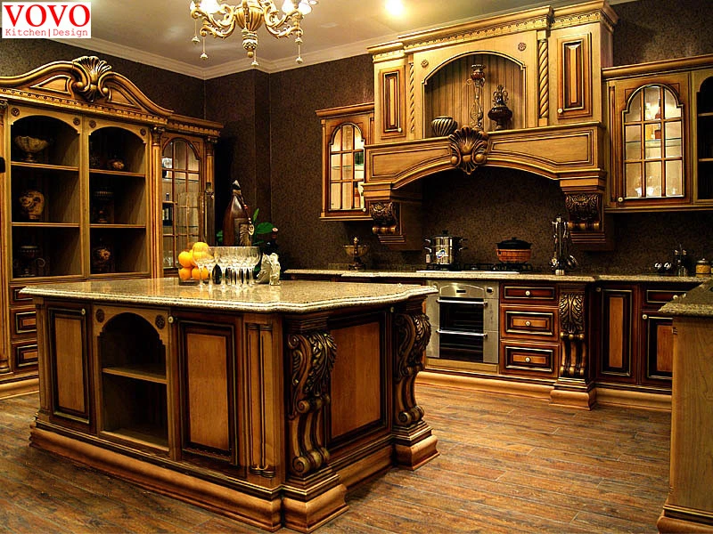 Vintage Keukenkasten Met Goud Geschilderd Ontwerp Design Kitchen Cabinet Kitchen Cabinetkitchen Cabinet Design Aliexpress