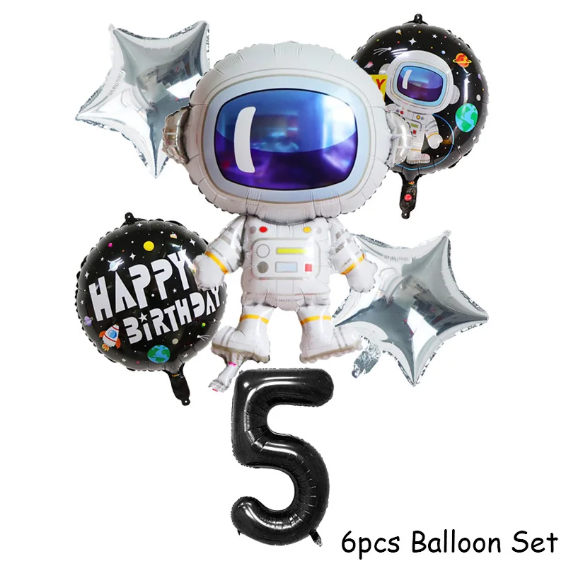 6 шт. 32 дюймов номер гелий цифровой/воздушные шары набор для дня рождения украшения Детские воздушные шары в форме единорога Единорог надувные шары для вечеринки - Цвет: 1 set style 5