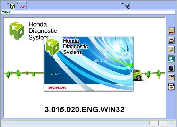 Новейший Vesion HDS HIM V3.015 диагностический инструмент для Honda с двойной доской