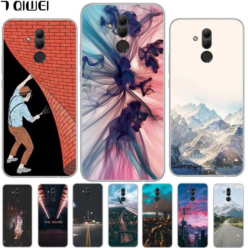 For Huawei Mate 20 Lite Case 6.3 Soft Silicone TPU Fundas Case FOR Huawei Mate 20 Lite Mate 20Lite Mate20Lite Case Fashion Capa