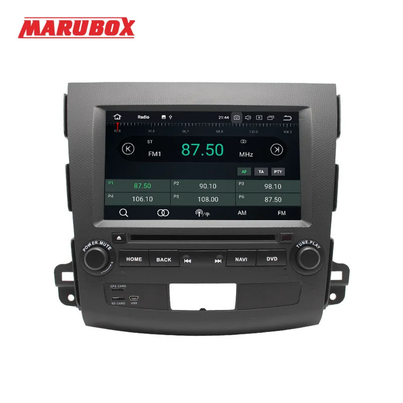 Marubox 2 Din Android 8 4 ГБ ОЗУ для MITSUBISHI Outlander XL 2006-2012 Стерео навигационный GPS радиоприемник DVD Автомобильный мультимедийный плеер 8A710PX5