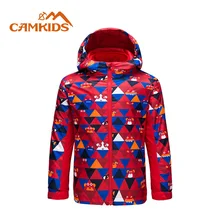 

Children Hiking Jackets waterproof Girls and Boys coat Ski-wear Upset to keep warm 130-165CM 5 to 12 years old