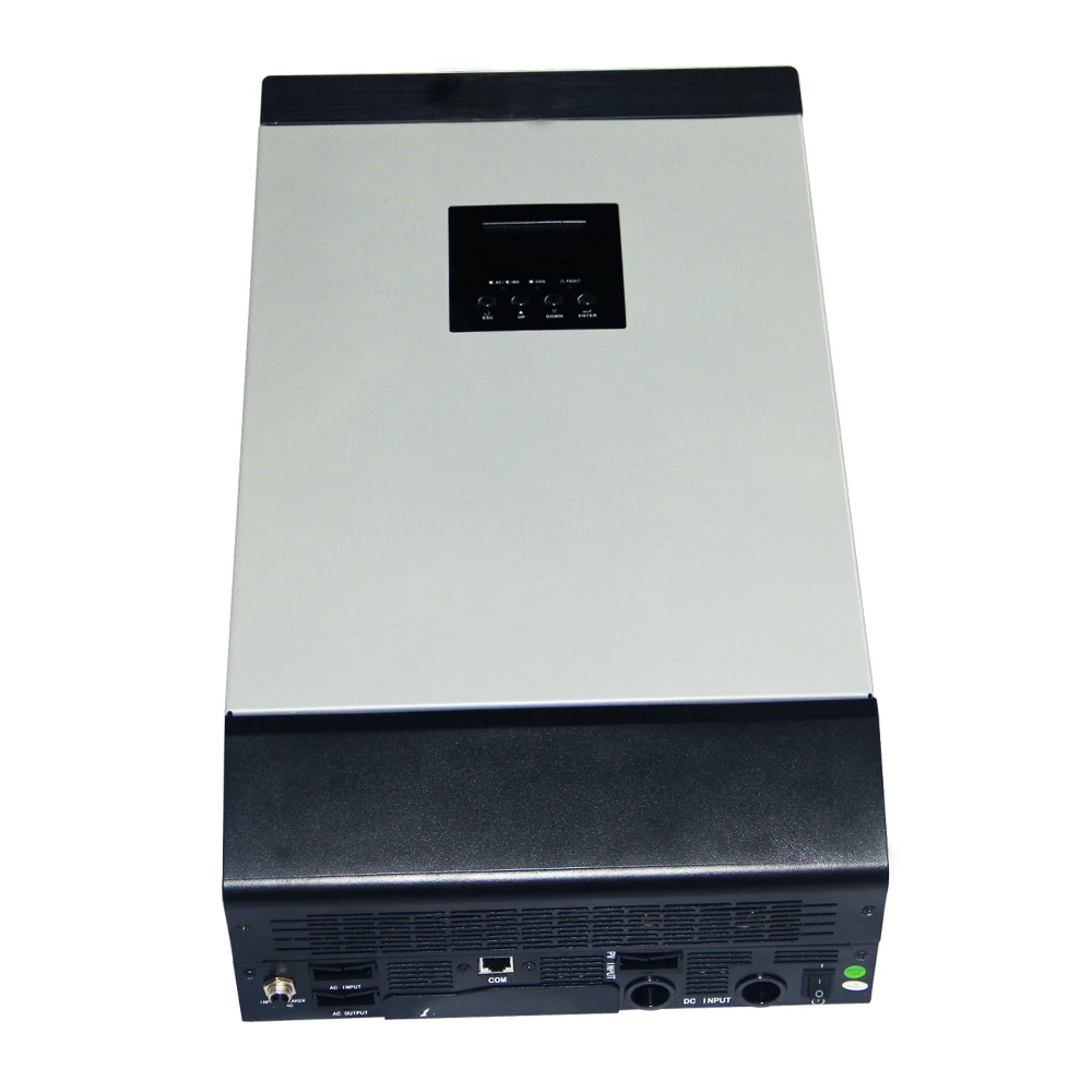 US $350.51 5kva Pure Sine Wave Hybrid Solar Inverter 48v 220v BuiltIn Pwm 50a Solar Charge Controller And Ac Charger For Home Use Ps5k