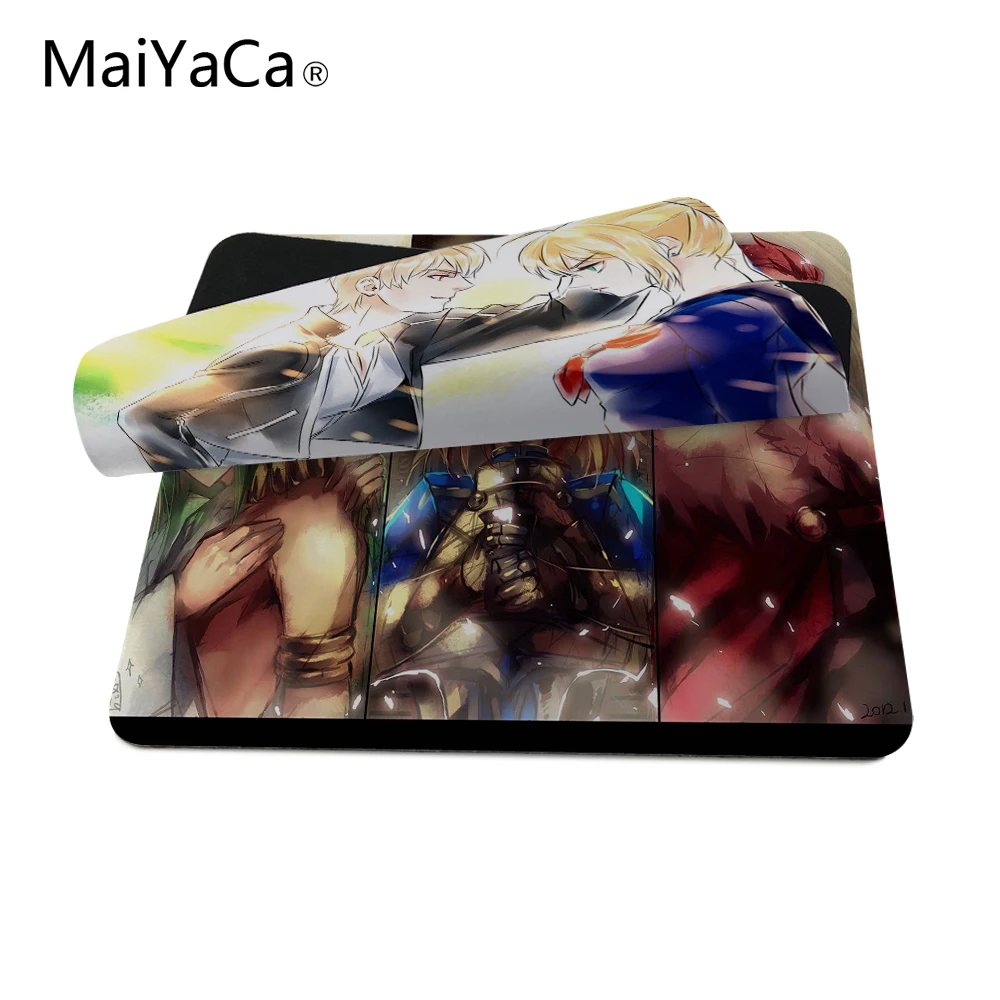 MaiYaCa Gilgamesh Saber модный коврик для мыши размера 18*22 см и 25*29 см коврик для мышки Not lockedge