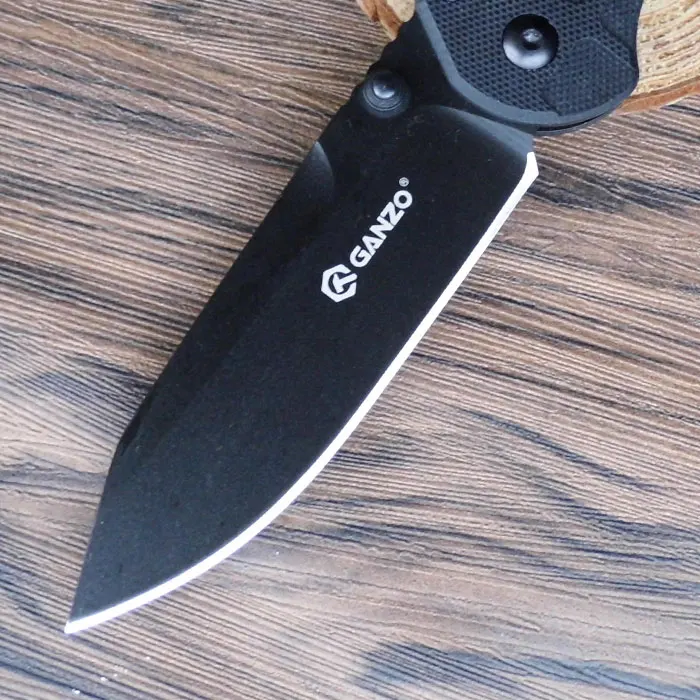 Складной нож Ganzo G7453P 440C G10 58 60HRC со свистком карманный тактический инструмент для