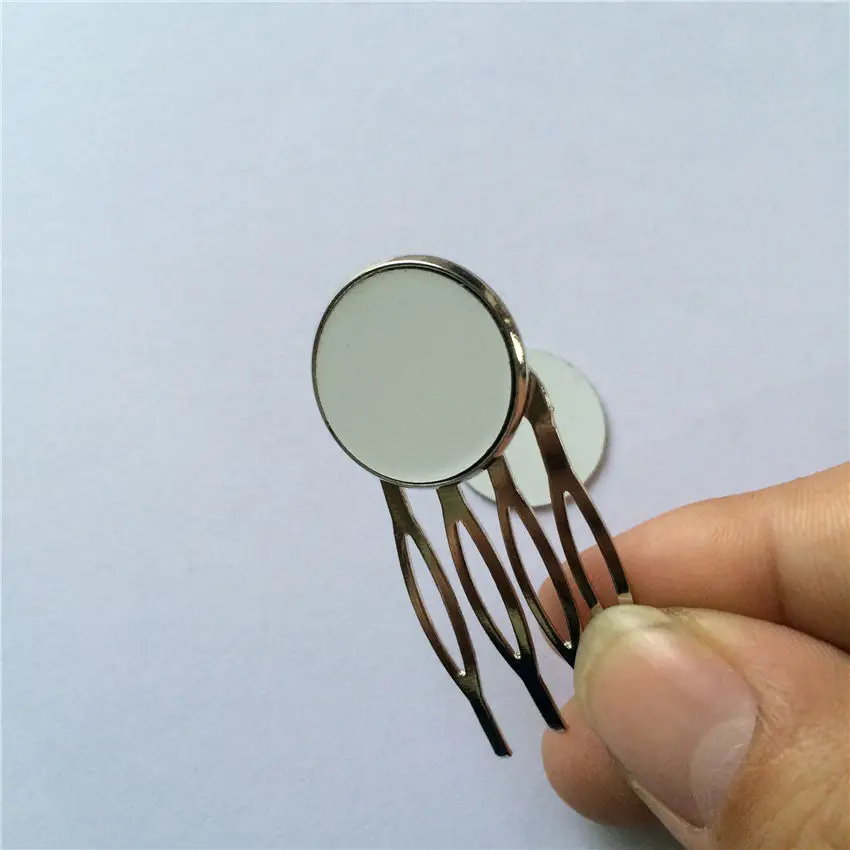 

custom hair jewelry for sublimation comb tooth hair accessory for women blank diy consumables for Heat Transfer wholesales 07932