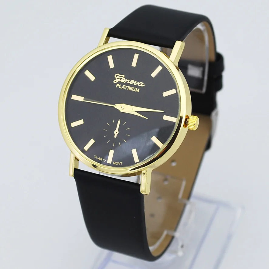 Luxury Women Watches Ladies Gold Color Swiss Made Clock Fashion Female Leather Quartz Wristwatch relogio feminino zegarek damski | Наручные