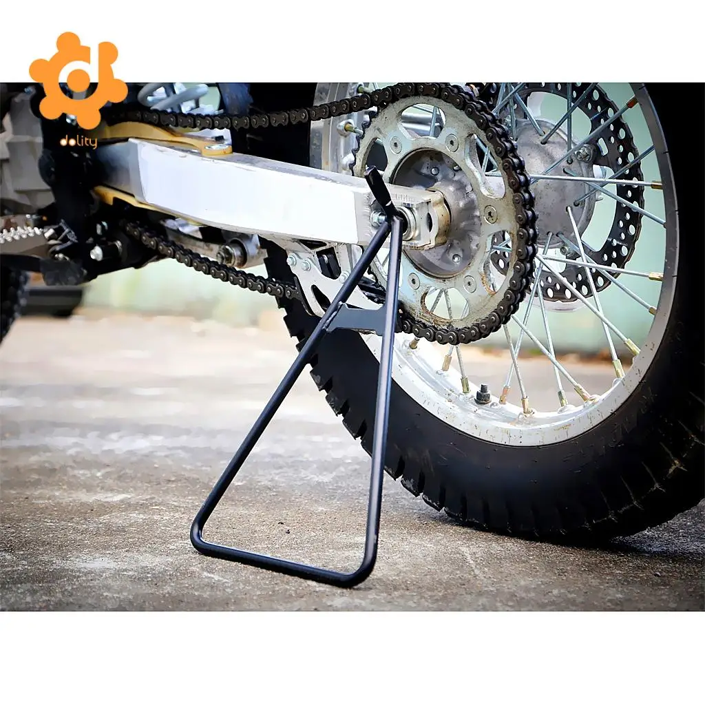 Motorcycle Triangle Kickstand Side Stand Gold For Dirt Bike MX Motocross MC