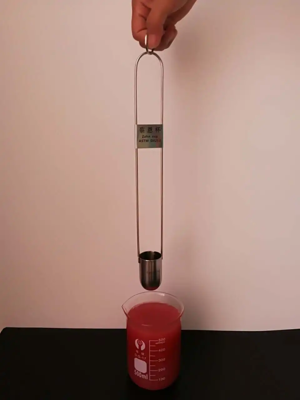 

Zahn Cup Viscosity Cup Tester Viscometer Flow Cup Stainless Steel Zahn
