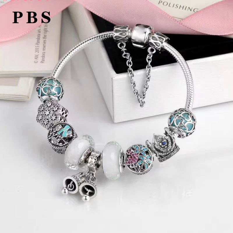 

PBS 100%925 Sterling Silver Original Copy Of High Quality 1:1 Bracelet Logo Free Wholesale Manufacturers