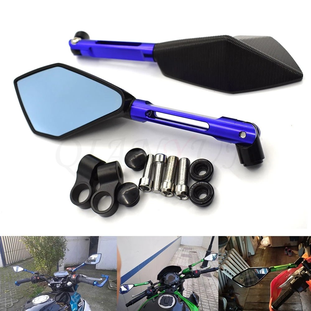 

CNC Aluminum Motorcycle Rearview View Side Mirror Universal for HONDA KAWASAKI YAMAHA KTM DUCATI APRILIA