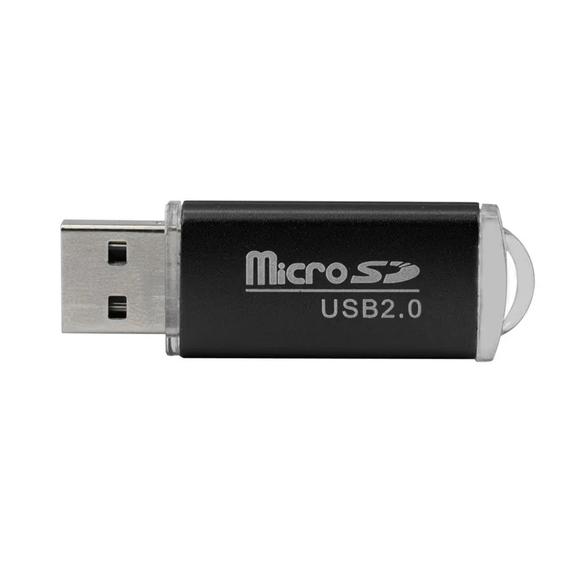 Новый Портативный адаптер USB 2,0 Micro SD Карта памяти SDHC Reader для компьютера смартфон A7 #720