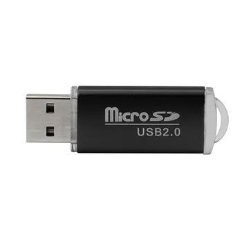 

New Portable USB 2.0 Adapter Micro SD SDHC Memory Card Reader For computer smartphone A7 #720