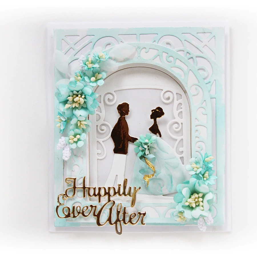 

Mmao Crafts Metal Steel Cutting Dies Men and women box Stencil For DIY Scrapbooking Paper/photo Cards Embossing Dies