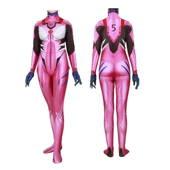 

Sexy Neon Genesis Evangelion Ayanami Rei Ikari Asuka Langley Cosplay Costume Catsuit EVA Women Costumes Bodysuit