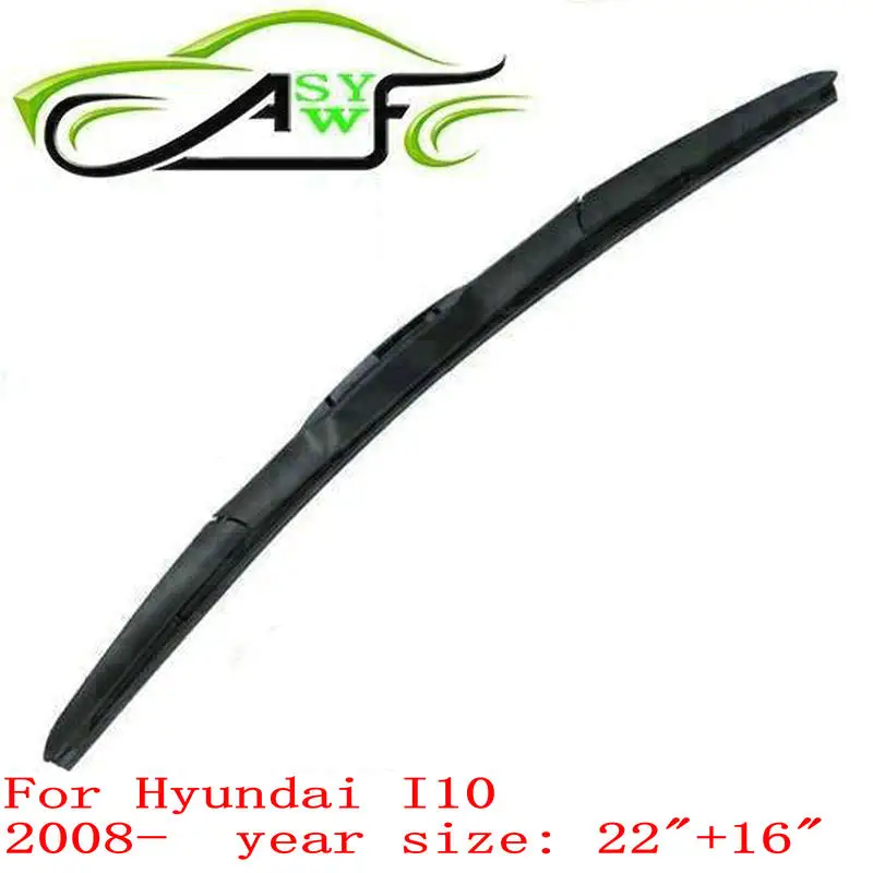 auto car windshield wiper blade for Hyundai I10 ( 2008 onwards), 22