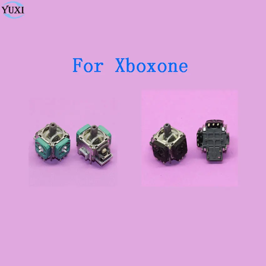

YuXi 2pcs 3D Joystick for Xbox One Caps Thumbstick Sensor Replacement Analog Module Axis for XBoxOne Controller