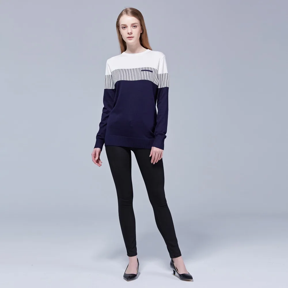 

Spring Patchwork Loose Ladies Casual Sweater Women Long Sleeve Pullover Tops Warm Jumpers Outwear Women Clothes 2019