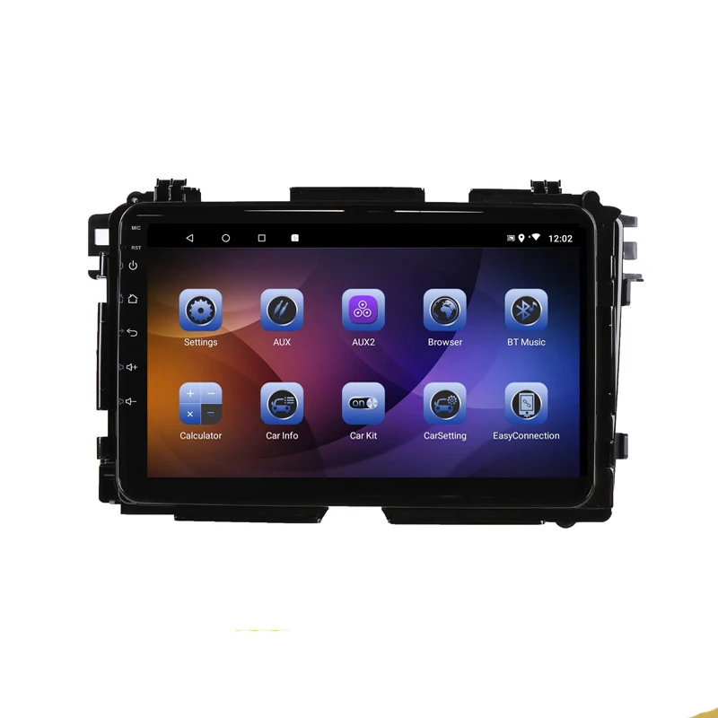 Top 9" 4G RAM 8 cores Android Car DVD GPS Navigation For Honda HR-V HRV XRV Vezel 2013 2014 to 2019 audio stereo car radio headunit 1