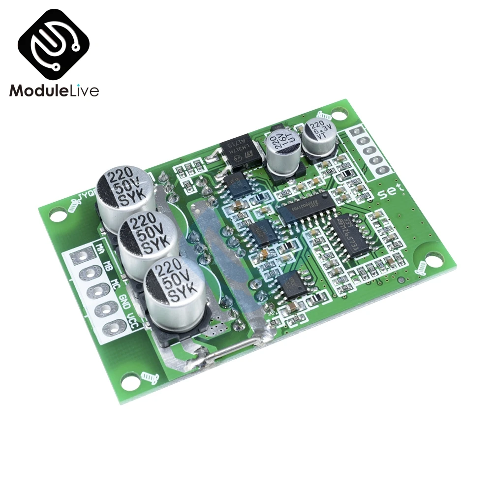 12V-36 motor sin escobillas 500 W DC controlador PWM equilibrado coche conductor Board BSG