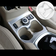 ABS Bicromato di Potassio per Nissan X-trail T32 X trail Rogue 2014-2017 Supporto di Tazza di Bevanda Supporto di Tazza di Acqua telaio Trim Copertura Sticker Styling