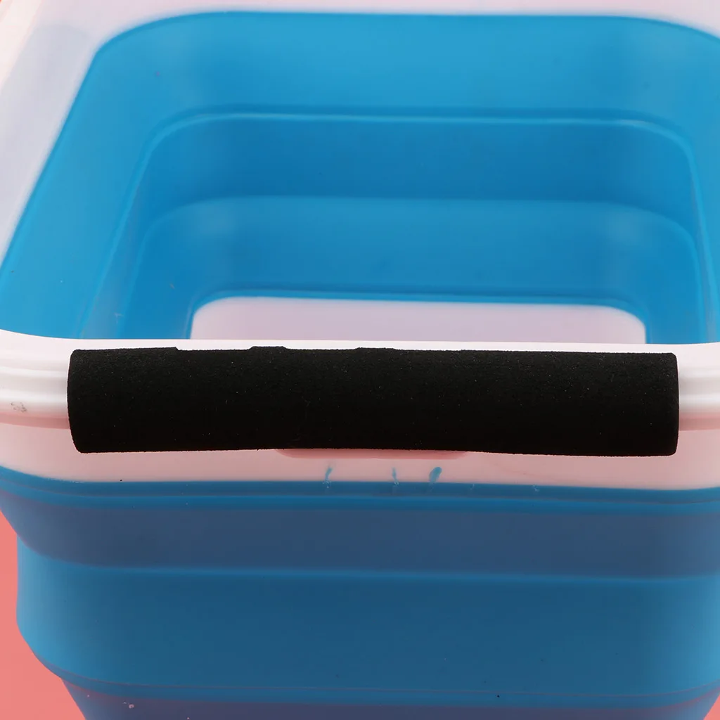 Portable Folding Silicone Square Bucket Cleaning Tools Laundry Basket Water Storage Basin Vegetable Fruits Basket Accessories