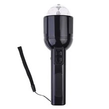 3W RGB flashlight colorful 10 colors LED flashlight torch+Stage effect