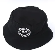 Boonie Flat Fishman sombrero verano KYC Vintage negro sombrero de cubo triste niños hombres mujeres Hip Hop pesca Cap Sprots sombrero Panamá Sunhat